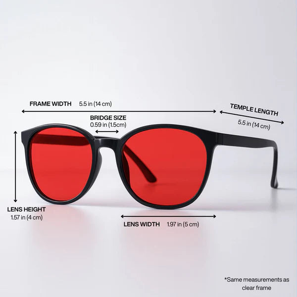 LUM•Red — Night Edition Blue Light Blockers