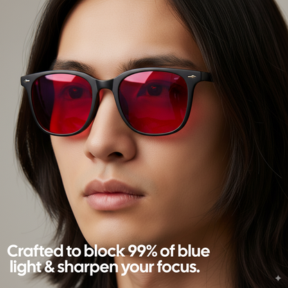 LUM•Red — Night Edition Blue Light Blockers
